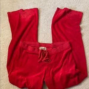Juicy Couture velour pants